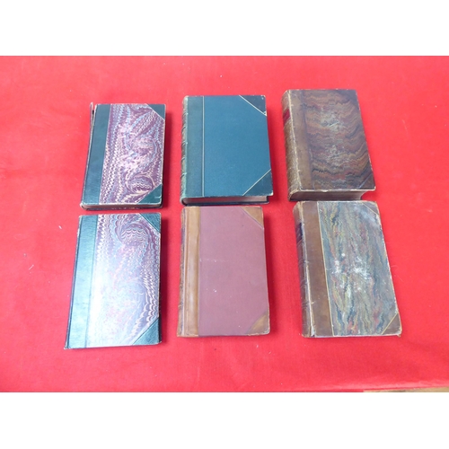 134 - Books: works by Dickens, mainly 19thC leather bound issues