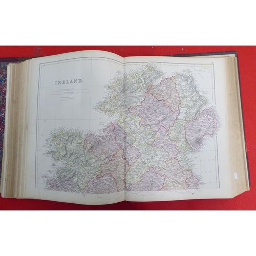 135 - Book: 'The Comprehensive Atlas and Geography of the World'  published by Blackie & Sun  London 1... 