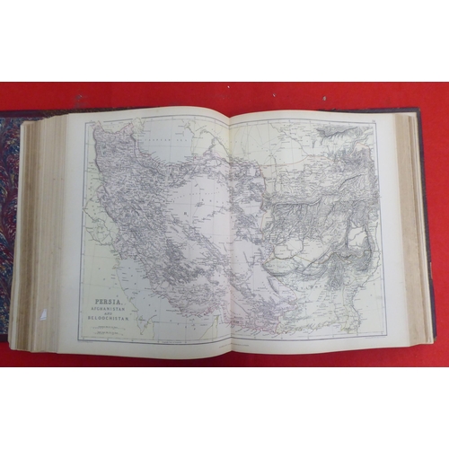 135 - Book: 'The Comprehensive Atlas and Geography of the World'  published by Blackie & Sun  London 1... 