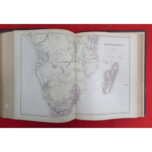 135 - Book: 'The Comprehensive Atlas and Geography of the World'  published by Blackie & Sun  London 1... 