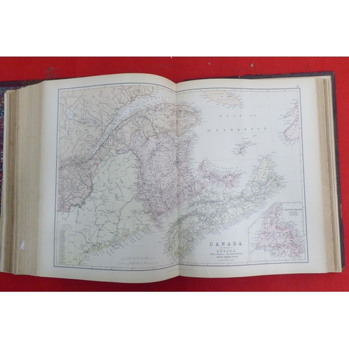 135 - Book: 'The Comprehensive Atlas and Geography of the World'  published by Blackie & Sun  London 1... 