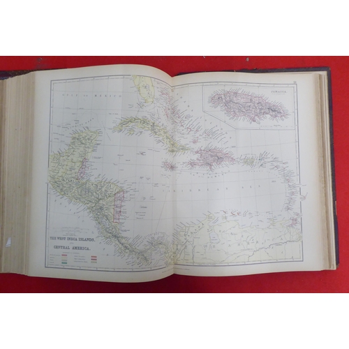 135 - Book: 'The Comprehensive Atlas and Geography of the World'  published by Blackie & Sun  London 1... 