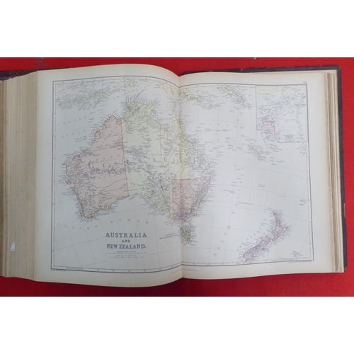 135 - Book: 'The Comprehensive Atlas and Geography of the World'  published by Blackie & Sun  London 1... 