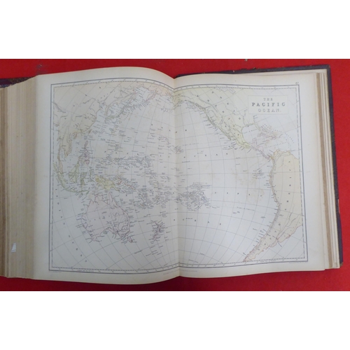 135 - Book: 'The Comprehensive Atlas and Geography of the World'  published by Blackie & Sun  London 1... 