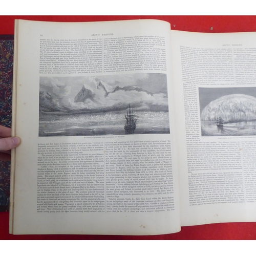 135 - Book: 'The Comprehensive Atlas and Geography of the World'  published by Blackie & Sun  London 1... 