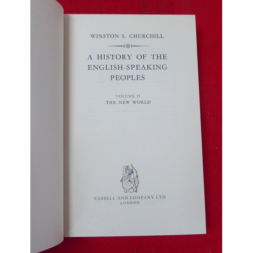 138 - Books: 'Winston S Churchill, A History of the English Speaking People'  1956, in three volumes