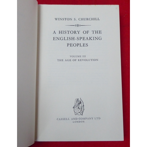 138 - Books: 'Winston S Churchill, A History of the English Speaking People'  1956, in three volumes