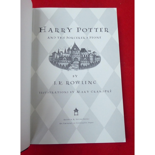 139 - Books: 'Harry Potter' by JK Rowling; 'The Chamber of Secrets' Year one/Year two, USA print Edition 2... 