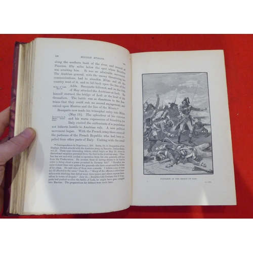 148 - Books: 'A History of Modern Europe' by CA Fyffe  1891, in three volumes