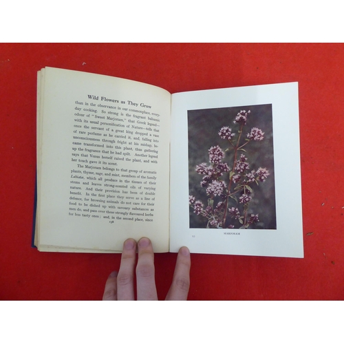 158 - Books: 'Wild Flowers as they Grow' with descriptive text by G Clarke Nuttall  Sixth Series  1914, in... 