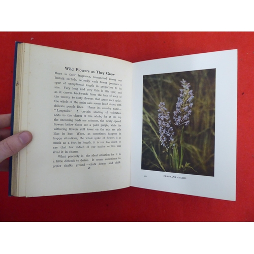 158 - Books: 'Wild Flowers as they Grow' with descriptive text by G Clarke Nuttall  Sixth Series  1914, in... 