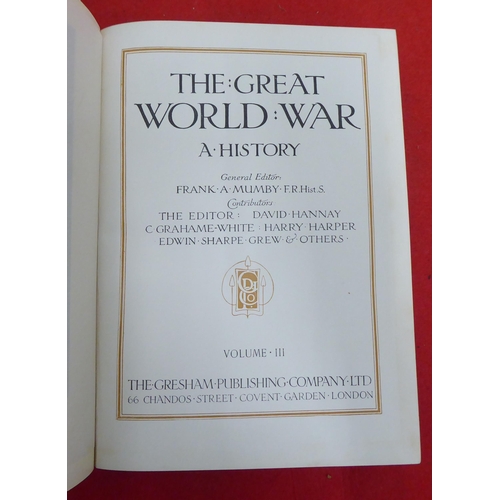 159 - Books: 'The Great World War' in nine volumes