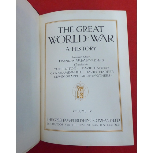 159 - Books: 'The Great World War' in nine volumes