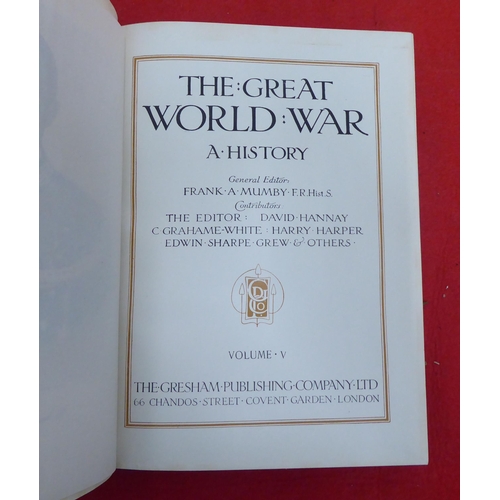 159 - Books: 'The Great World War' in nine volumes