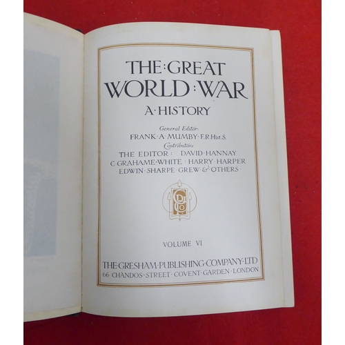 159 - Books: 'The Great World War' in nine volumes