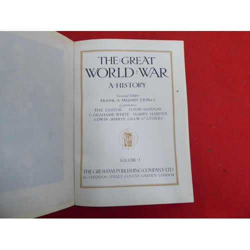 159 - Books: 'The Great World War' in nine volumes