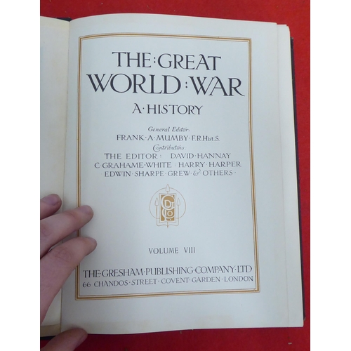 159 - Books: 'The Great World War' in nine volumes