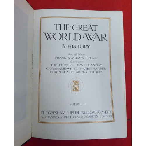 159 - Books: 'The Great World War' in nine volumes