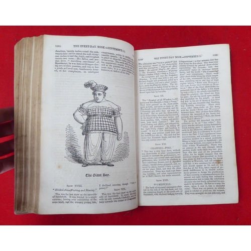 160 - Books: 'The Every Day Book of Popular Amusements' by William Hone  1827, in two volumes