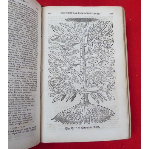 160 - Books: 'The Every Day Book of Popular Amusements' by William Hone  1827, in two volumes