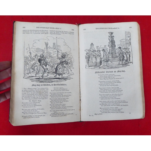 160 - Books: 'The Every Day Book of Popular Amusements' by William Hone  1827, in two volumes