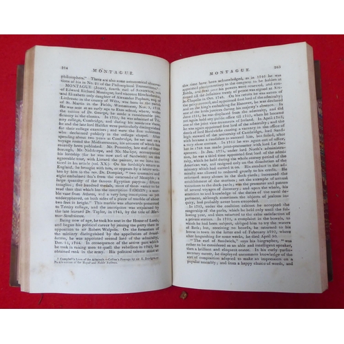 169 - Books: 'The General Biographical Dictionary' New Edition by Alexander Chalmers  1815, incomplete in ... 