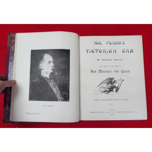 173 - Books: 'Mr Punch's Victorian era'  1887, in three volumes