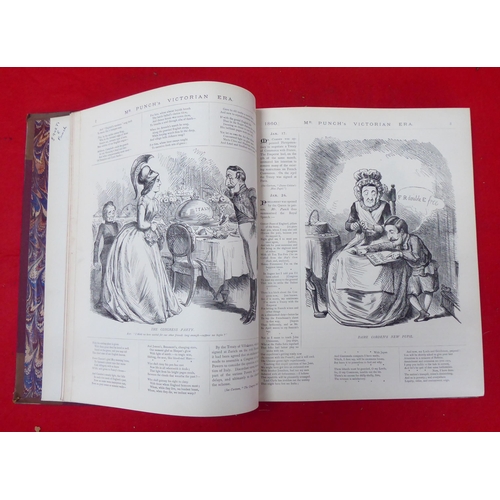 173 - Books: 'Mr Punch's Victorian era'  1887, in three volumes