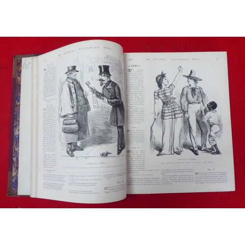 173 - Books: 'Mr Punch's Victorian era'  1887, in three volumes