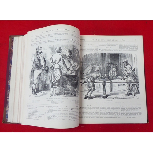 173 - Books: 'Mr Punch's Victorian era'  1887, in three volumes