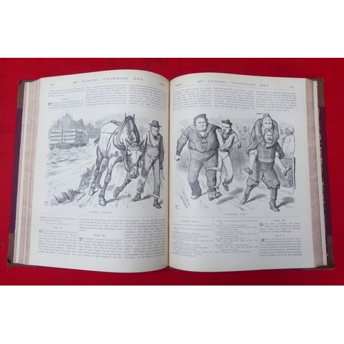 173 - Books: 'Mr Punch's Victorian era'  1887, in three volumes