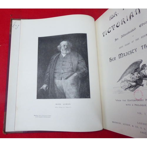 173 - Books: 'Mr Punch's Victorian era'  1887, in three volumes