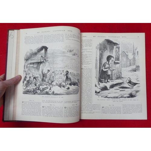 173 - Books: 'Mr Punch's Victorian era'  1887, in three volumes