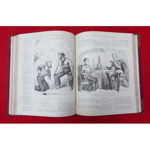 173 - Books: 'Mr Punch's Victorian era'  1887, in three volumes