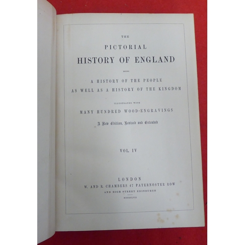 174 - Books: 'The Pictorial History of England'  New Edition, in six volumes