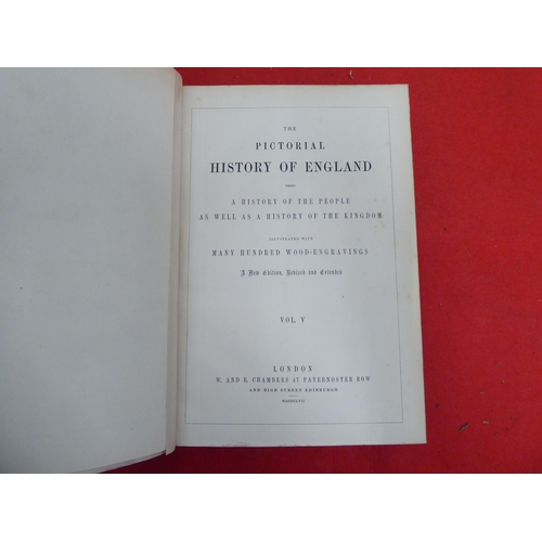 174 - Books: 'The Pictorial History of England'  New Edition, in six volumes