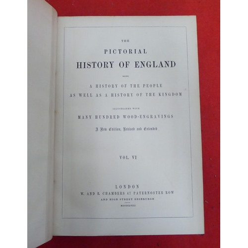 174 - Books: 'The Pictorial History of England'  New Edition, in six volumes