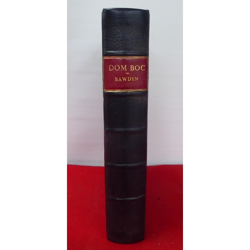 175 - Book: 'Domesclai' by Rev William Bawden  1809, in one volume