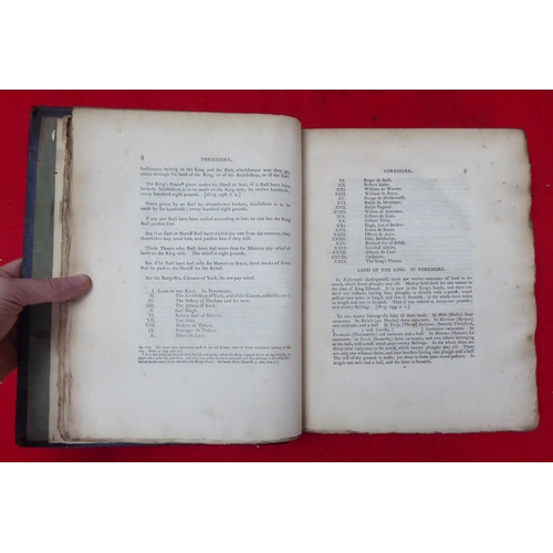 175 - Book: 'Domesclai' by Rev William Bawden  1809, in one volume