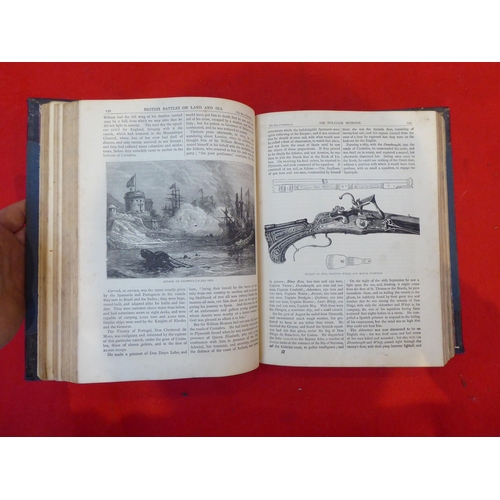 182 - Books: 'British Battles on Land and Sea' by James Grant, in three volumes