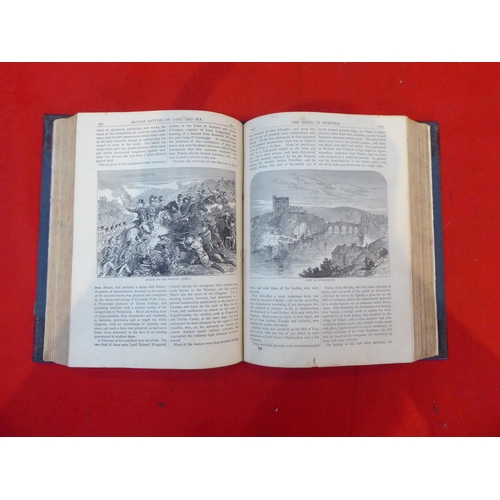 182 - Books: 'British Battles on Land and Sea' by James Grant, in three volumes