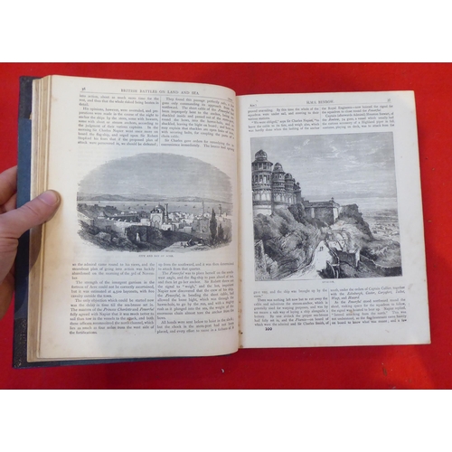 182 - Books: 'British Battles on Land and Sea' by James Grant, in three volumes