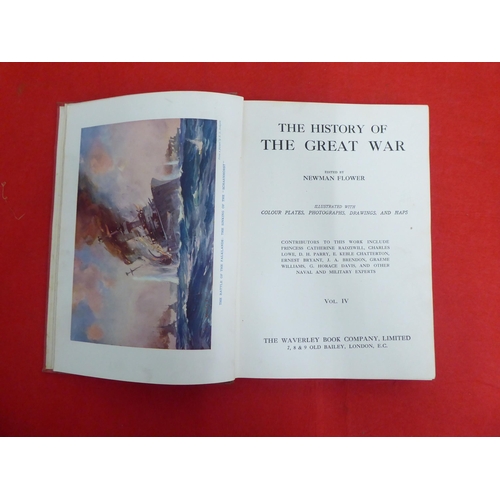 185 - Books: 'The History of the Great War' Edited by Newman Flower, published by the Waverley Book Compan... 