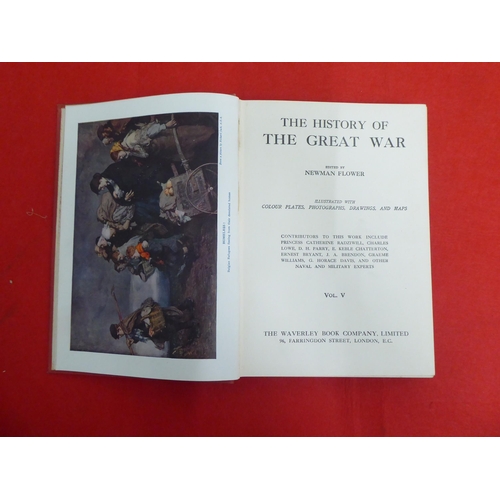 185 - Books: 'The History of the Great War' Edited by Newman Flower, published by the Waverley Book Compan... 