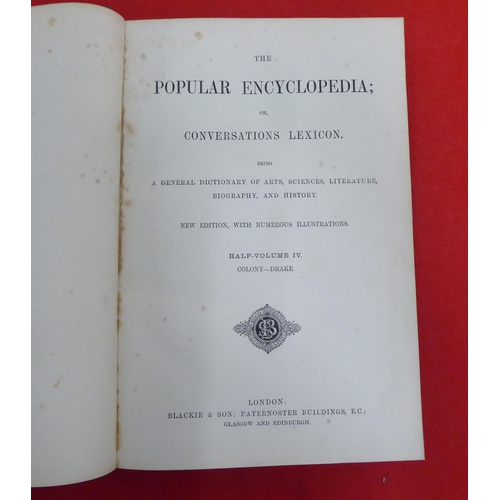 189 - Books: 'Popular Encyclopaedia'  New Edition, in fourteen volumes