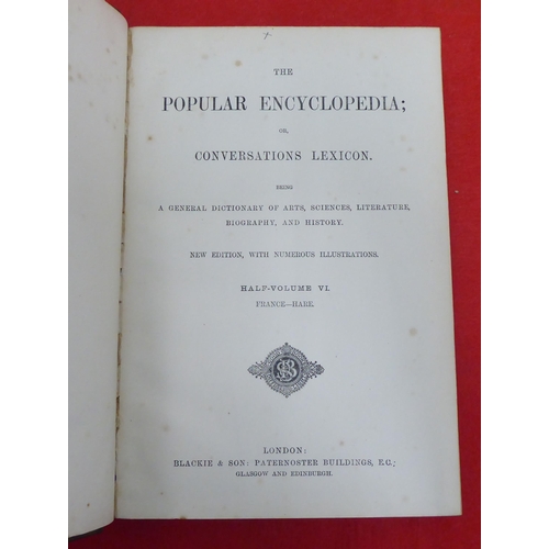 189 - Books: 'Popular Encyclopaedia'  New Edition, in fourteen volumes