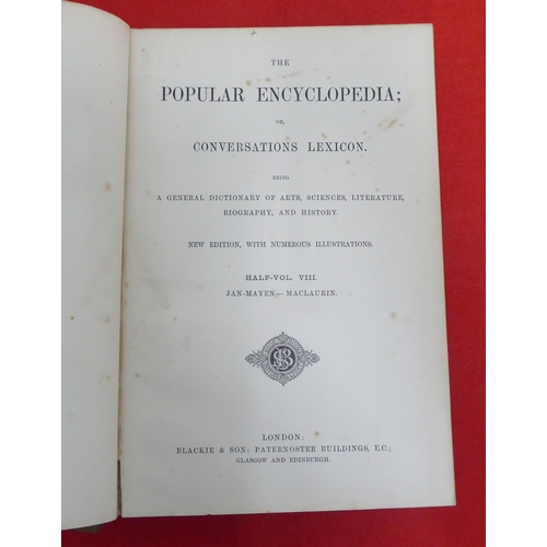 189 - Books: 'Popular Encyclopaedia'  New Edition, in fourteen volumes