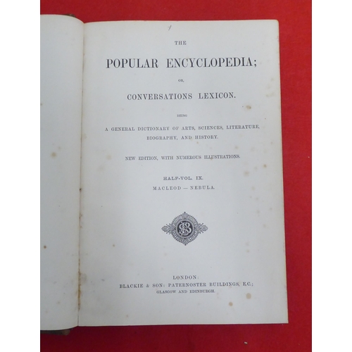 189 - Books: 'Popular Encyclopaedia'  New Edition, in fourteen volumes