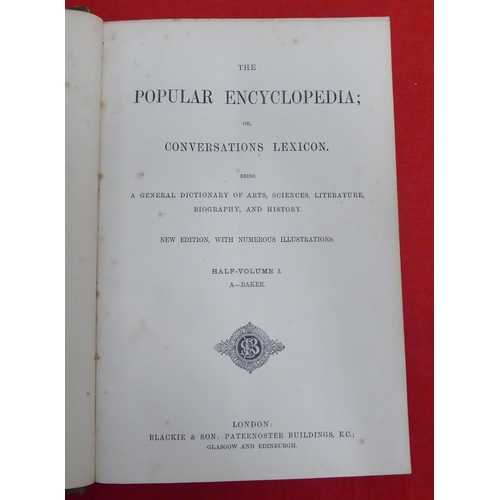 189 - Books: 'Popular Encyclopaedia'  New Edition, in fourteen volumes