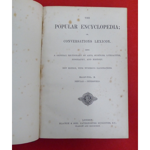 189 - Books: 'Popular Encyclopaedia'  New Edition, in fourteen volumes